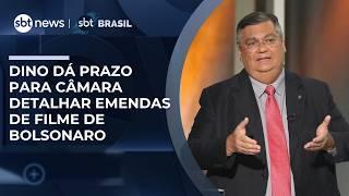 Dino dá 5 dias para Câmara detalhar envio de emendas para filme de Bolsonaro 
