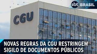 Controladoria-Geral da União limita sigilo de documentos a 100 anos | SBT Brasil (30/09/24)