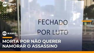 Mulher é morta a facadas por rejeitar colega de trabalho | #SBTManhã (04/06/25)