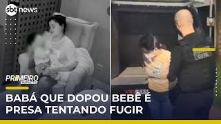 Babá que dopou bebê em Belém é presa tentando fugir | #PrimeiroImpacto