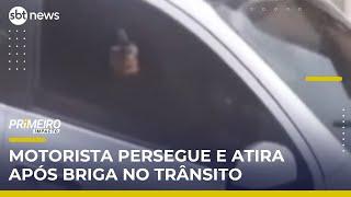 Briga de trânsito termina em tentativa de homicídio na Bahia | #PrimeiroImpacto