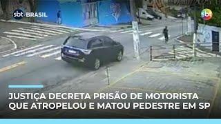 Motorista é presa após atropelar pedestre e foge sem prestar socorro em SP 