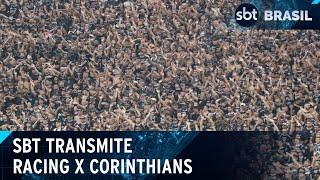 Racing recebe o Corinthians em disputa pela vaga na final da Sul-Americana | SBT Brasil (31/10/24)