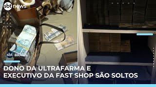 Justiça liberta dono da Ultrafarma e executivo da Fast Shop presos por fraudes fiscais | #SBTBrasil 