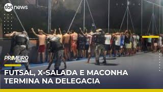 “Futconha”: torneio de futebol de salão termina na delegacia | Primeiro Impacto (16/05/25)