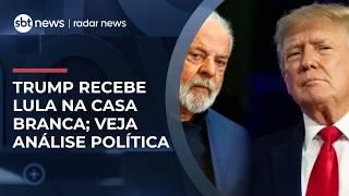 Trump recebe Lula na Casa Branca para negociar acordos; veja análise | #RadarNews