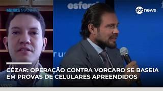 Cézar Feitoza: operação contra Vorcaro se baseia em provas de celulares apreendidos | #NewsManhã