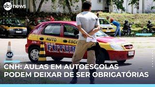 CNH: Governo quer acabar com obrigatoriedade de aulas para obter habilitação | #SBTBrasil