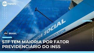STF forma maioria para validar fator previdenciário e evitar gasto bilionário | #SBTBrasil