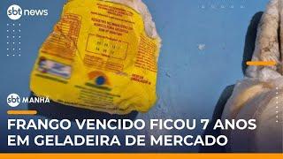 Frango vencido há 8 anos é encontrado em mercado do RS durante fiscalização | #SBTManhã