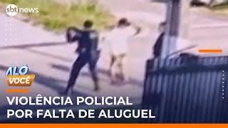 Guardas municipais agridem homem por falta de pagamento de aluguel | #AloVoce
