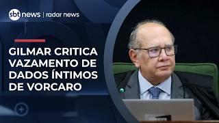 Gilmar Mendes critica vazamento de dados íntimos de Vorcaro: "Barbárie institucional"  | #RadarNews