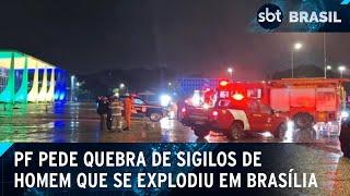 PF pede quebra de sigilo fiscal de responsável por atentado em Brasília | SBT Brasil (15/11/24)