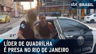 “Boa noite, Cinderela”: Líder de quadrilha é presa no Rio de Janeiro | SBT Brasil (22/03/25)