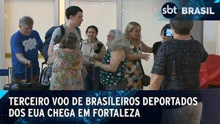 Terceiro voo de repatriados chega ao Brasil; dois são presos ao aterrissarem | SBT Brasil (21/02/25)