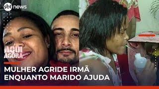 Discussão entre irmãs por som alto termina em facada e tentativa de homicídio em SP | #AquiAgora