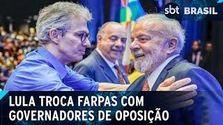 Lula diz que Zema lhe deve um "troféu" por renegociar dívida | SBT Brasil (22/01/25)