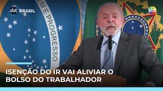 Lula sanciona isenção de IR para quem ganha até R$ 5 mil | #SBTBrasil