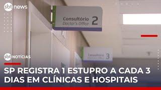 Casos de estupro em unidades de saúde aumentam em SP | #SBTNoticias