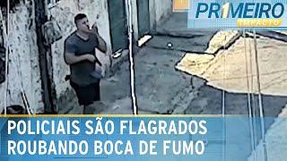 Policiais são flagrados roubando bocas de fumo no Rio de Janeiro | Primeiro Impacto (22/01/25)