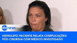 Dor infernal na barriga: mulher fez duas cirurgias com médico investigado por morte após hidrolipo