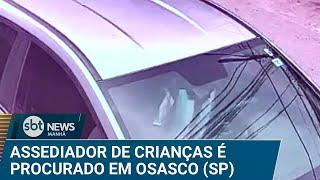 Polícia busca identificar homem que assediou crianças em Osasco (SP) | #SBTNews Manhã (26/03/25)