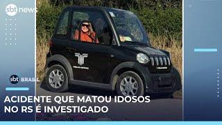 Polícia Civil investiga morte de casal de idosos em trilha na serra gaúcha| #SBTBrasil 