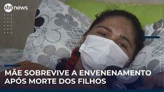 Mãe recebe alta após perder filhos por envenenamento com ovo de Páscoa | #SBTNews Manhã (24/04/25)
