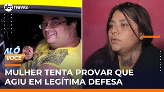 Facada no pescoço: Mulher alega legítima defesa após ataque | #AloVoce