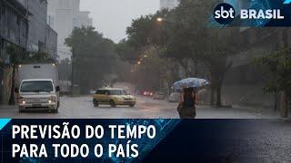 Formação de ciclone leva chuvas intensas para Centro-Oeste e Sudeste | SBT Brasil (08/11/24)