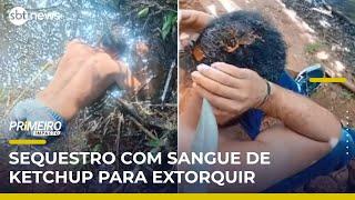 Falso sequestro: jovem usa ketchup e simula ameaça para extorquir a mãe | #PrimeiroImpacto