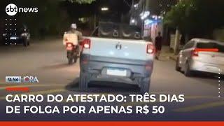 Carro de som anuncia venda de atestados médicos em Belo Horizonte (MG) | Tá na Hora (08/05/25)