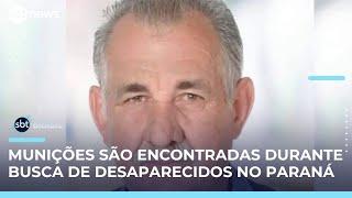 Munições são encontradas em propriedade ligada ao desaparecimento de homens no Paraná | #SBTBrasil 