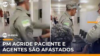 Policiais agridem jovem paciente em hospital no RN; agentes são afastados | #SBTManhã