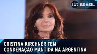 Tribunal da Argentina mantém condenação de Kirchner a seis anos de prisão | SBT Brasil (13/11/24)