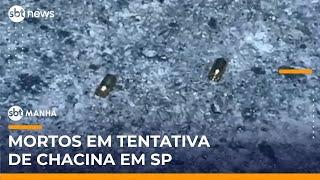 Três morrem em tentativa de chacina na zona sul de SP | #SBTManhã