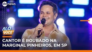 SP: Matheus, da dupla com Kauan, tem celular roubado na Marginal Pinheiros | #AlôVocê (29/05/25)