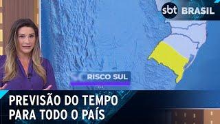 Rio Grande do Sul deve receber a última chuva forte do mês | SBT Brasil (20/05/24)