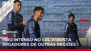 Frio no Sul surpreende jogadores do Norte e Nordeste em estreia no RS | #SBTNotícias (31/05/25)