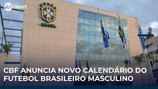 ▶️ CBF anuncia novo calendário do futebol brasileiro | #SBTNews