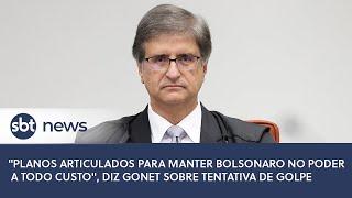 "Planos articulados para manter Bolsonaro no poder a todo custo", diz Gonet sobre tentativa de golpe