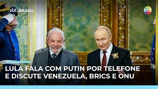 Lula e Putin antecipam, em ligação, temas da comissão bilateral Brasil e Rússia 