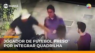 Jogador de futebol é preso suspeito de integrar quadrilha de furtos em Curitiba | #SBTManhã