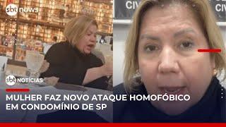 Jornalista que foi presa por homofobia volta a praticar atos de discriminação | #SBTNoticias