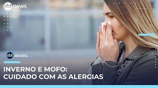 Como evitar crises alérgicas no inverno causadas por mofo dentro de casa | #SBTBrasil 