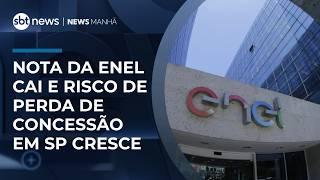 Nota da Enel cai ao último nível antes de perder grau de investimento | #NewsManhã