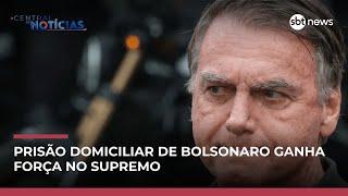 Prisão domiciliar de Bolsonaro ganha força no STF em meio negociações