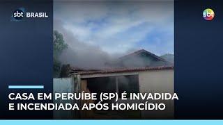 Casa é incendiada após homicídio motivado por briga de trânsito em Peruíbe (SP) 