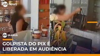 Defesa de golpista do Pix com 13 ocorrências alega “transtorno de comportamento” | #SBTManhã