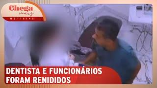 Homem finge dor de dente para roubar clínica de dentista | Chega Mais Notícias (02/12/24)